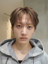 ザシェノンアオヤマ(THE CHAINON AOYAMA) ミルクティーブラウン+シースルーコンマバング