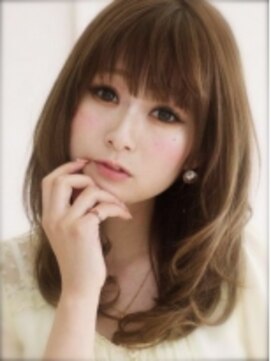 ロータス(Lotus) ★03-6434-0383★ 　【LOTUS】 くせ毛風ナチュラルセミロング