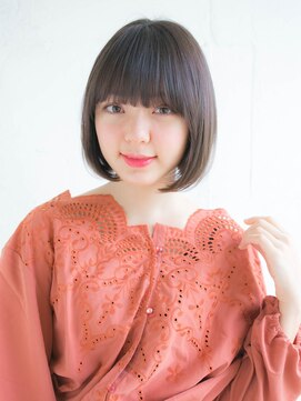 ルティア(Lutia) Lutia★ボブスタイルも縮毛矯正でまとまりよく