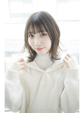 サロンドミルク 原宿(salon de MiLK) 【salon de MiLK 原宿】透明感×外ハネスタイリング