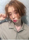【CREAR大井町】セミウェットウェーブ小顔ショート