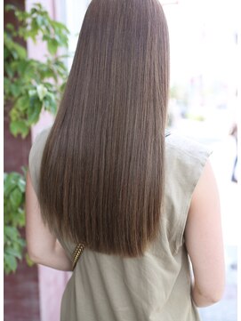 ボアップ 新居浜店(boappu) #ブラウン #カラー #ロング #髪質改善