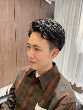 ヘアーモードキクチ 日本橋三越前店 日本橋ビジネスパーマスタイル