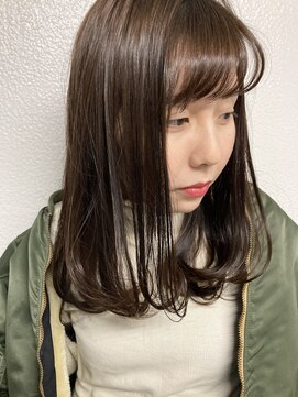 サニアリー(Sunialy) 【Sunialyがお届けする】愛されリラクシーミディ×ウェットヘア