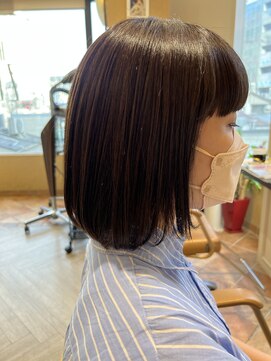 ゼンコー キチジョウジ(ZENKO KICHIJOJI) 【ZENKO吉祥寺】ぱっつんバング×ミディアムボブ