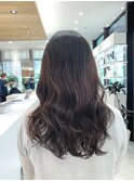 2022年人気髪型韓国風コテ巻きパーマ20代30代40代50代