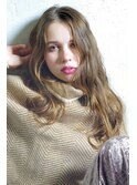 ペールベージュセクションカラーグラデーションカラー外ハネボブ