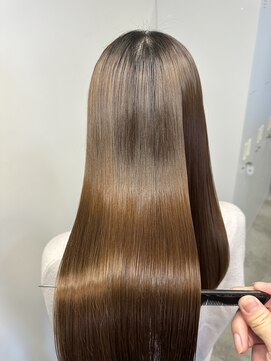 シェノン 武庫之荘(CHAINON) 髪質改善/酸性矯正/黒髪/美髪/ココアベージュ/グレージュカラー