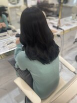 シェノン サントル(CHAINON CENTRE)&nbsp;似合わせカット/フルバング/レッドブラウン