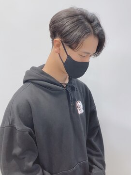 モリオフロムロンドン 松戸店(Morio from London) 【松戸 岩口】黒髪ツーブロック刈り上げハンサムショート