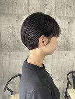 エライトランドマーク(ELIGHT LM) ダークラベンダーとショートボブ