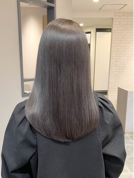エルガ バイ コバルト(LGA by cobalt)の写真/クセを伸ばすだけじゃない縮毛テクニックに感動◎360度綺麗で自然なフォルムにリピート間違いなし！