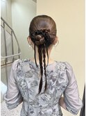 オシャレな韓国カチモリヘア★結婚式お呼ばれオケージョンヘア