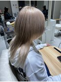 ホワイトカラー ホワイトベージュ 福井美容室