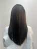 【人気No.1】カット＋リタッチ髪質改善トステアカラー(3cm以内) 9,680→8,800