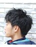 平日限定【メンズ】朝楽カンタンセット♪ツイストパーマ/ツイストスパイラル