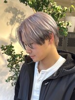 ヲタク(wotaku.)&nbsp;メンズハイトーンダブルカラーケアブリーチハイトーンマッシュ