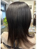 ウィズヘア パティオ店(WITH-HAIR) ミディアムストレート