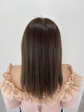 シエル 立川店(CIEL) CIEL小口 ブリーチカラー×グレージュカラー