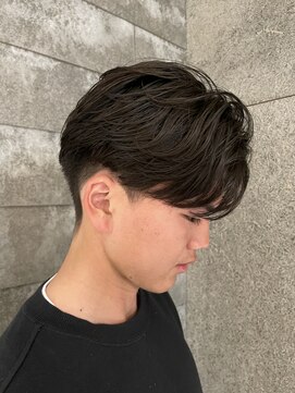 ニアウ 伊勢崎連取店(Niau) メンズマッシュニュアンスパーマメンズパーマ