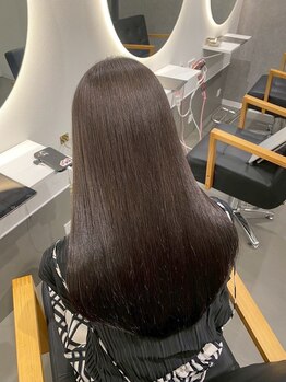 アテーサ 赤羽店(ATTESA)の写真/クセや広がりを抑えサラサラで美しい仕上がりに。自然なツヤ感を保ちながら、毎日のお手入れが楽に◎[赤羽]