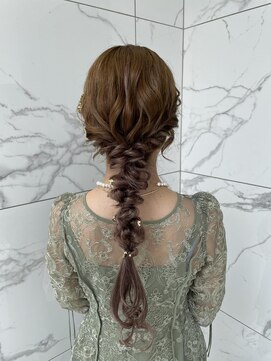 カペリベラ Capelli bella 枚方店 編みおろし / ヘアアレンジ / お呼ばれヘア