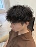 【大好評◎】カット+シャドウパーマ+髪質改善トリートメント￥11880 #眉毛