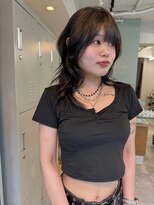 フラム 渋谷(flamme)&nbsp;grey black layer cut