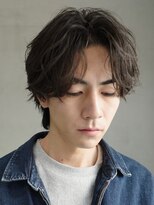 フィフス 渋谷(fifth)&nbsp;無造作パーマ×マッシュスタイルで大人な雰囲気に◎