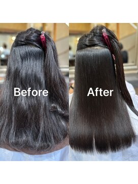 リリアン(Ririan) 【橋本】KAMIKAI縮毛矯正+自社開発髪質改善トリートメント