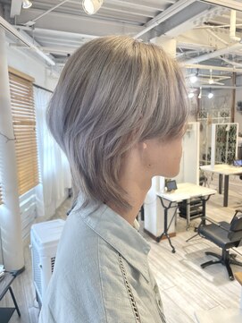 フラバー(flover) <ブリーチ必須>シルバーホワイト／メンズ/20代/30代