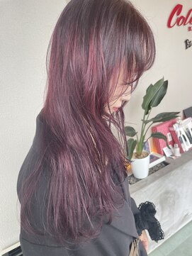 コレットヘア(Colette hair) パープルレッド
