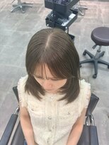 ジーニー 千葉(GENiE)&nbsp;ブリーチなしダブルカラー/オリーブベージュ【白井愛海】