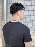 ナチュラルフェード×ニュアンスパーマ