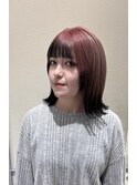 クリアピンクにデザインブラック◎