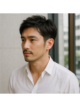 スープレックス ヘアーデザイン(SOUPREX HAIR DESIGN) ダンディー刈り上げビジネスショート　20代 30代 40代 50代 60代