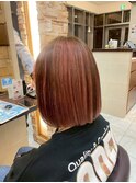 髪質改善/顔周りレイヤーカット/グレージュ[千葉/千葉駅]