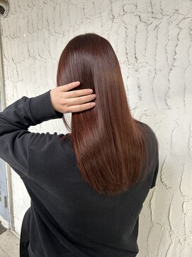 ブラウンレッドカラー