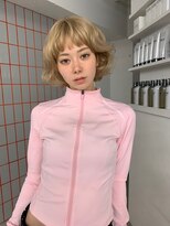 PELE原宿/ブリーチなしダブルカラー/ハイトーン/ケアブリーチ【3月上旬OPEN(予定)】 着物ヘア/大人ガーリー/ダークアッシュ/似合わせカット/原宿