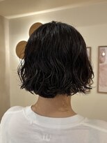 ラヴィズム 名駅店(LUVISM)&nbsp;ミディアム/ボブ/パーマ/レイヤー/顔周りレイヤー/艶カラー