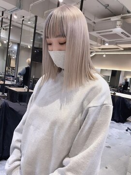 メルトトウキョウ(melt.tokyo) インナーカラー/トリートメント/デザインカラー/ペールピンク