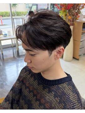 サラ HAIR&MAKE SALA 相模大塚店 センターパート ニュアンスパーマ