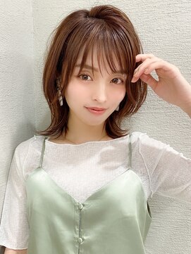 エイミーバイアフロートザガーデン 浦和店(amie by afloat the garden) 顔まわりレイヤーカットで小顔◎人気のおくれ毛【浦和】