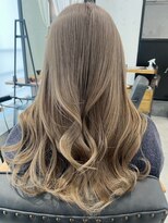 リアン 本厚木(LIAN) 透明感暖色カラー ブリーチダブルカラーベージュ