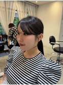 顔まわりスタイル