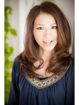 美容室 ファクト(fact) 20代30代★大人かわいい小顔見せヘア☆透明感ブラウンカラー