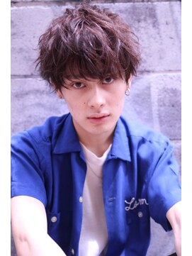 マイティ バイ エイチ(mighty by H) 【mighty】ツーブロック×フェザーマッシュ