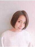 大人可愛いおしゃれショートボブ    担当 吉澤弘哲