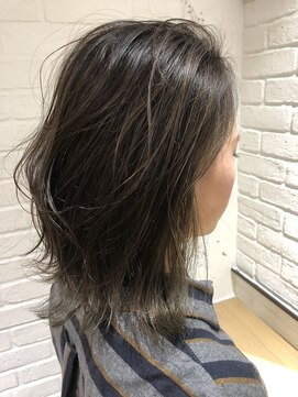 エイト 福岡天神店(EIGHT fukuoka) 【EIGHT福岡】nabe_ハイライトバレイヤージュ×シルバー