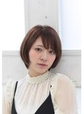 【東三国/新大阪】小顔ショートボブ☆大人可愛く